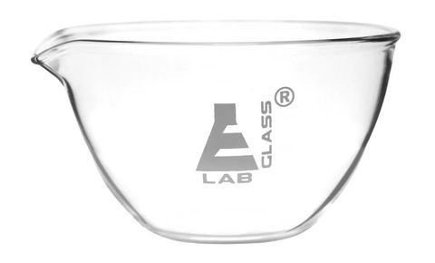 Dish evaporating glass 75mm top diam.