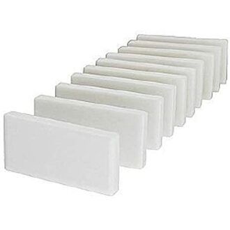 Streak plates white