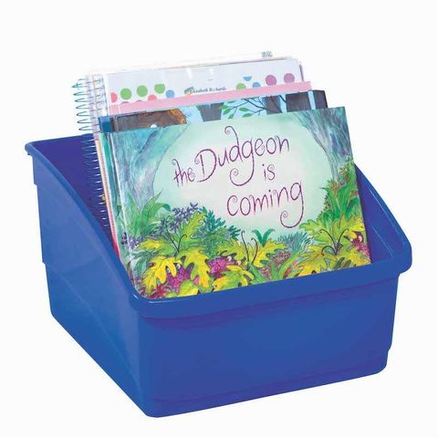 Large Book Tub - Blue