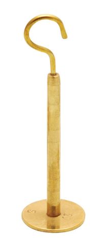 Weight slotted brass hanger 20g