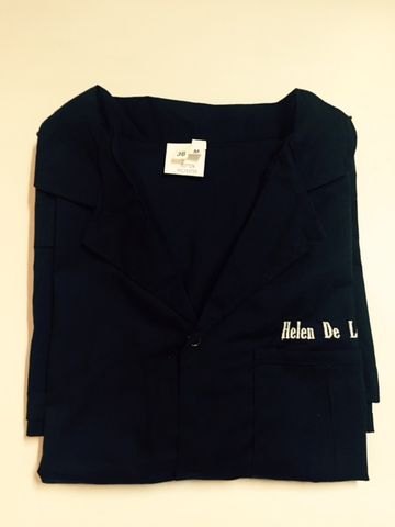 Lab Coat Medium Navy Blue