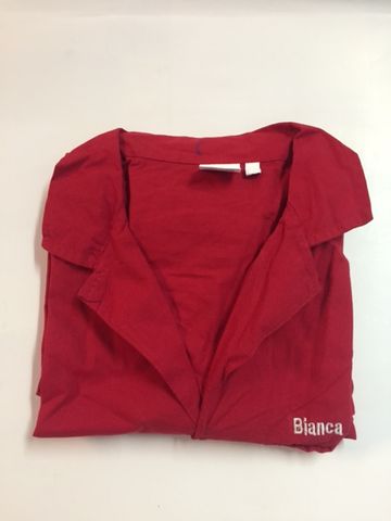 Lab Coat Small Red