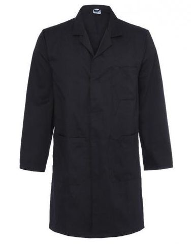 Black Lab coat - advise/size/embroidery