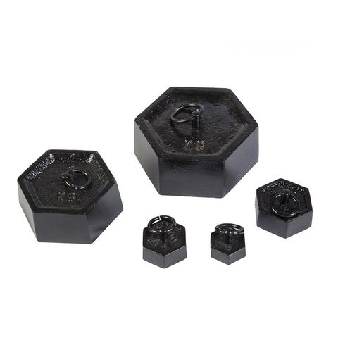 Weight iron 50g hexagonal with ring