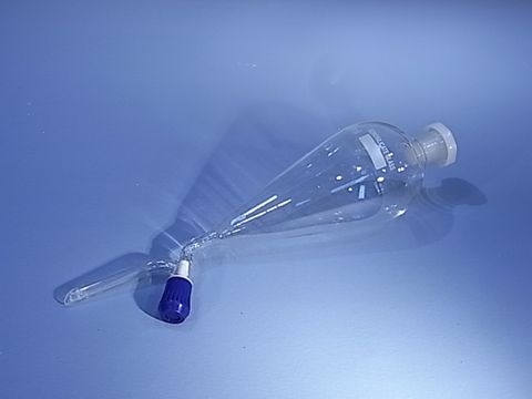 Funnel separating glass/glass 60ml pear