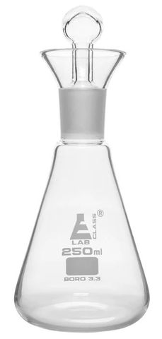 Flask Iodine 250ml B24 with stopper