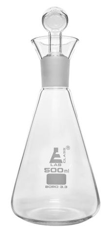 Flask Iodine 500ml B29 with stopper