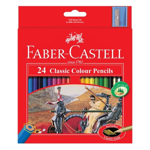 Pencils Faber-Castell Classic coloured