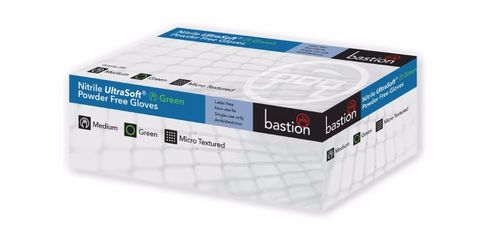 Gloves Nitrile Ultra soft Green X/Large
