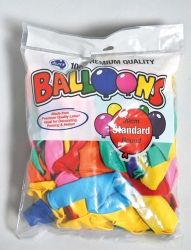 Balloons 30cm assorted colours Alpen