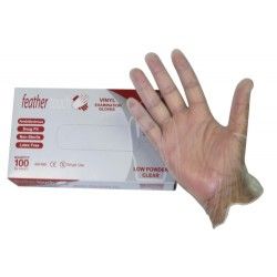 Gloves vinyl powdered Small (PVC)