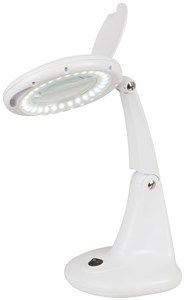 Magnifier LED bench model 3X 100mm lens