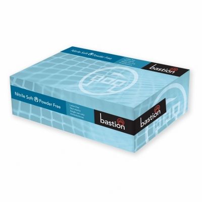 Gloves Nitrile Blue soft P/F Medium