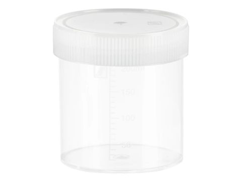 Jar PP 250ml N/S unlabelled natural cap
