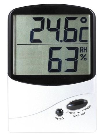 Thermohygrometer LCD min/max Jumbo disp.
