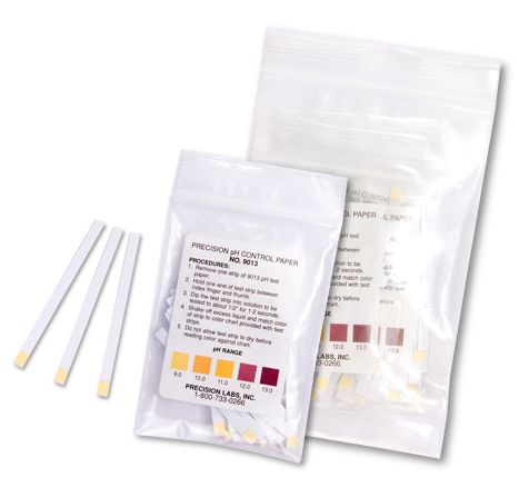 pH Indicator strips 9-13 x 0.4pH