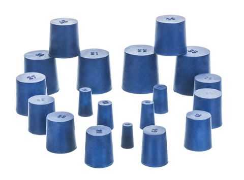 Stoppers Neoprene solid 6x8x16mm