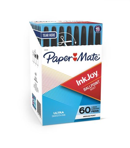 Pen Papermate InkJoy medium black 1.0mm