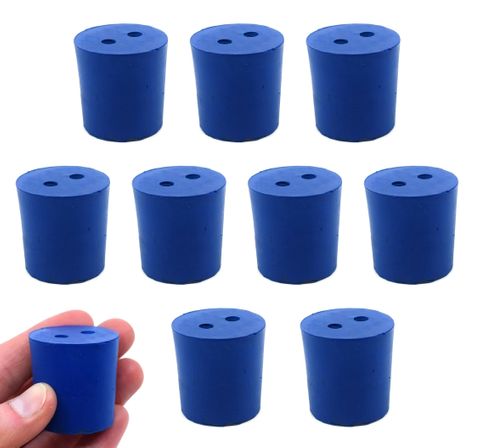 Stoppers Neoprene solid 29x31x32mm 2hole