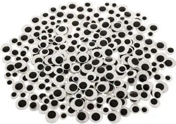 Creatistics Large Glue-On Eyes 3 Sizes