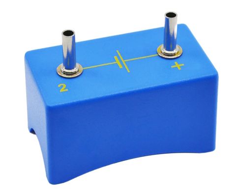 Battery cell holder with 4mm sockets