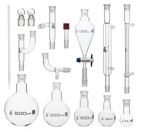 Distillation kit organic chemistry set