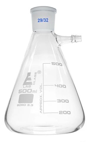 Filter flask (vacuum) glass 500ml B29