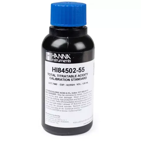 Pump calibration std for mini titrator