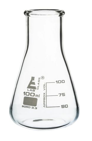 Flask Erlenmeyer WM glass 100ml Labglass