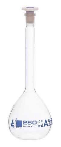 Flask volumetric Class A glass 250ml