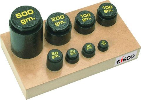 Balance weight set 8 1g-500g