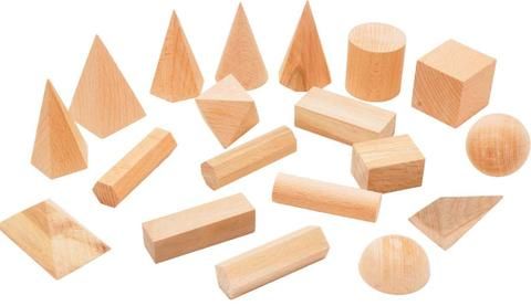 Geometrical 19 pieces w/case