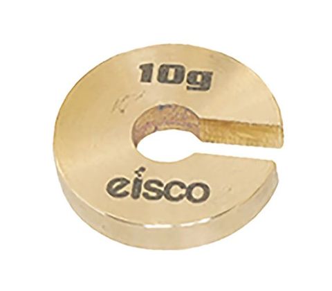 Weight slotted brass 10g EISCO