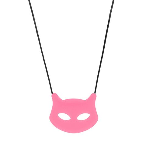 Chewigem Necklace - Cat Pink