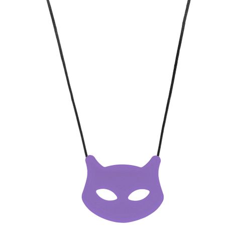 Chewigem Necklace - Cat Purple
