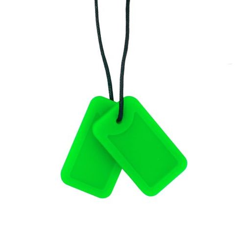 Chewigem Necklace - Dog Tag Yoda