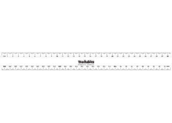 Teachables plastic ruler 30cm