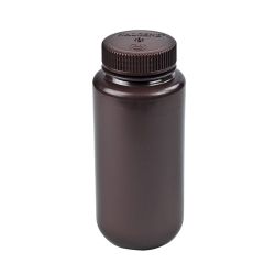 Bottle HDPE amber 125ml w/m Nalgene