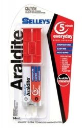 Glue araldite 24ml Selleys