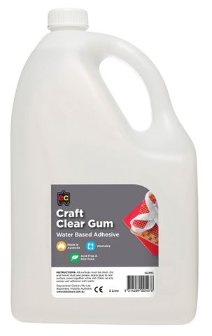 Craft glue EC clear gum water based