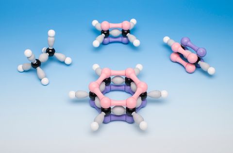 Molymod Benzene/Ethane/Ethene & Ethyne