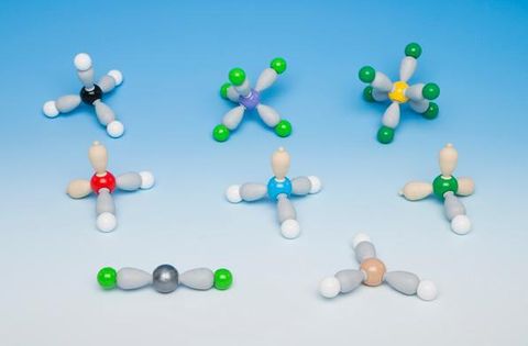 Molymod Shapes of Molecules set (8 mod)