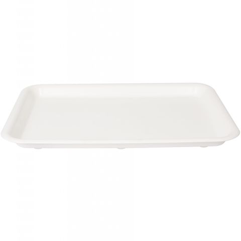 Tray white 455x343x32mm solid base