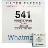 Whatman filter paper No.541 150mm 22um