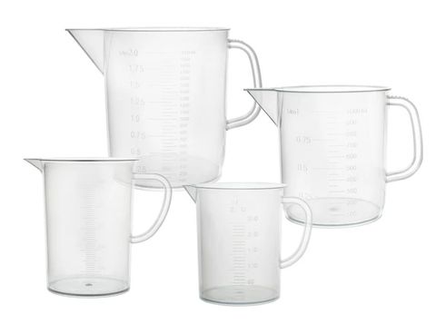 Jug grad. PP set 4 250,500,1000. 2000ml