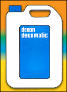 Decomatic liquid detergent auto w/mach.