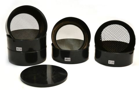 Sieve set plastic with S/S mesh 170mm d.