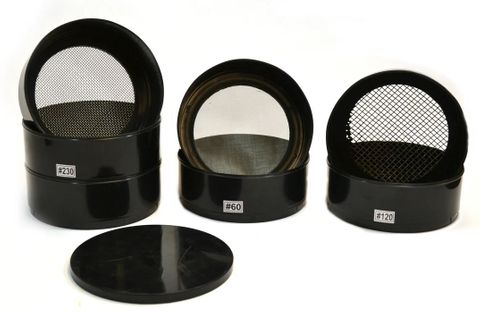 Sieves plastic with S/S mesh