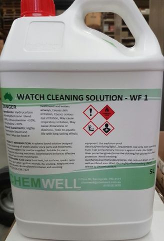 WF1 Watch cleaning solution