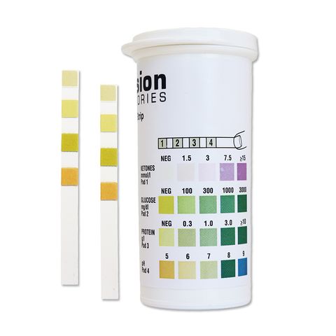 Urine multi purpose test strips